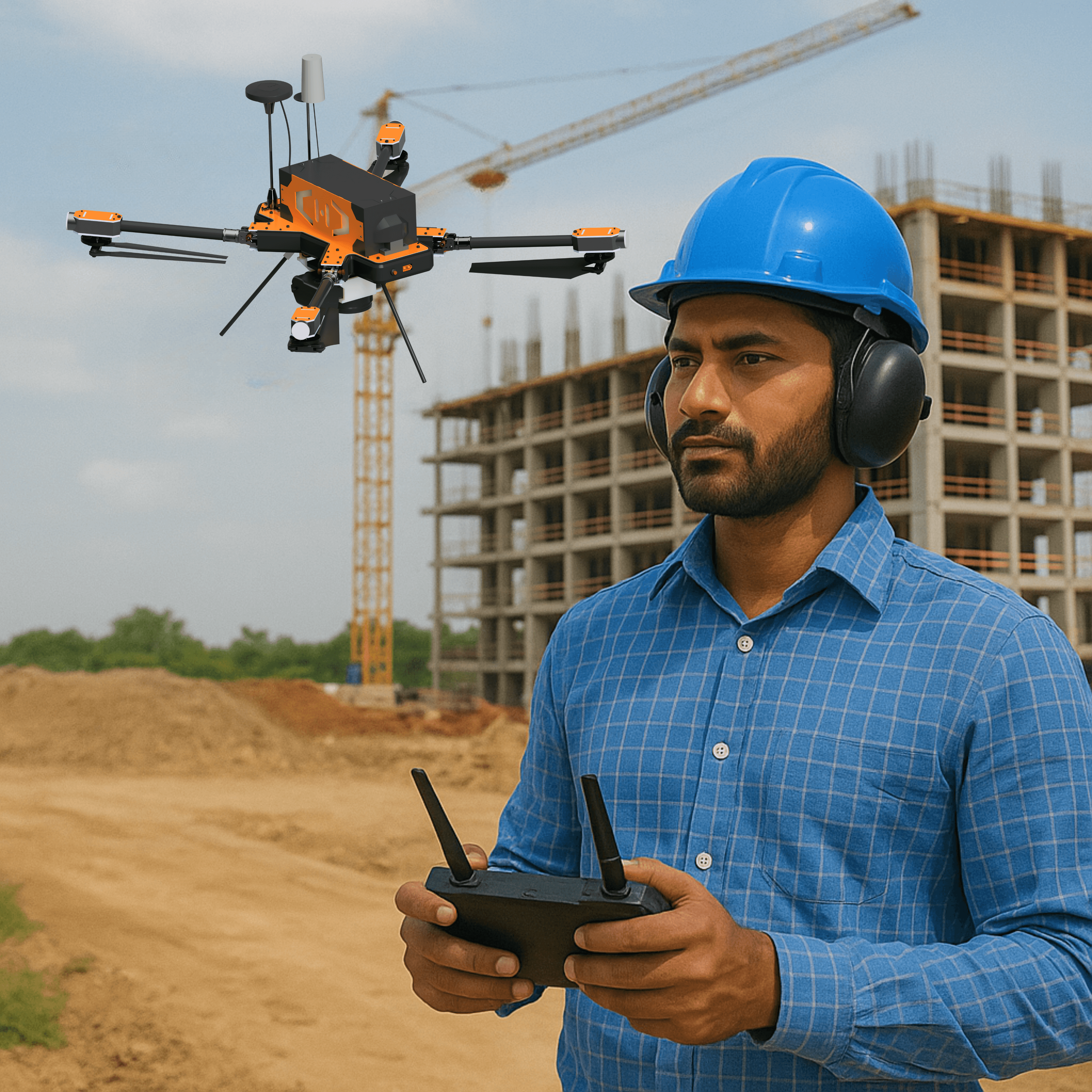 Drone Up in Civil Engineering